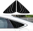 DLOVEG for Honda Accord 2023 2024 Accessories Car Rear Side Window Louvers Cover