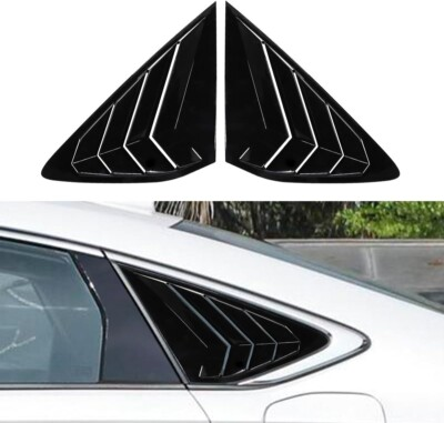 #ad DLOVEG for Honda Accord 2023 2024 Accessories Car Rear Side Window Louvers Cover $26.96