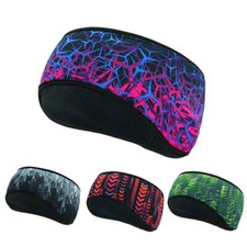 Women's Ear Warmer Winter Head Band Polar Fleece Ski Ear Muff Stretch Hair Band