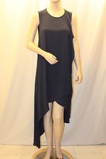NEW BCBG MAX AZRIA DARK INK HAILEY DRAPED GOWN WQR6W460/L329A SIZE S
