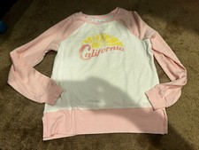 NWT Grayson Threads California Vintage Pink White Sweatshirt Too-M- 64