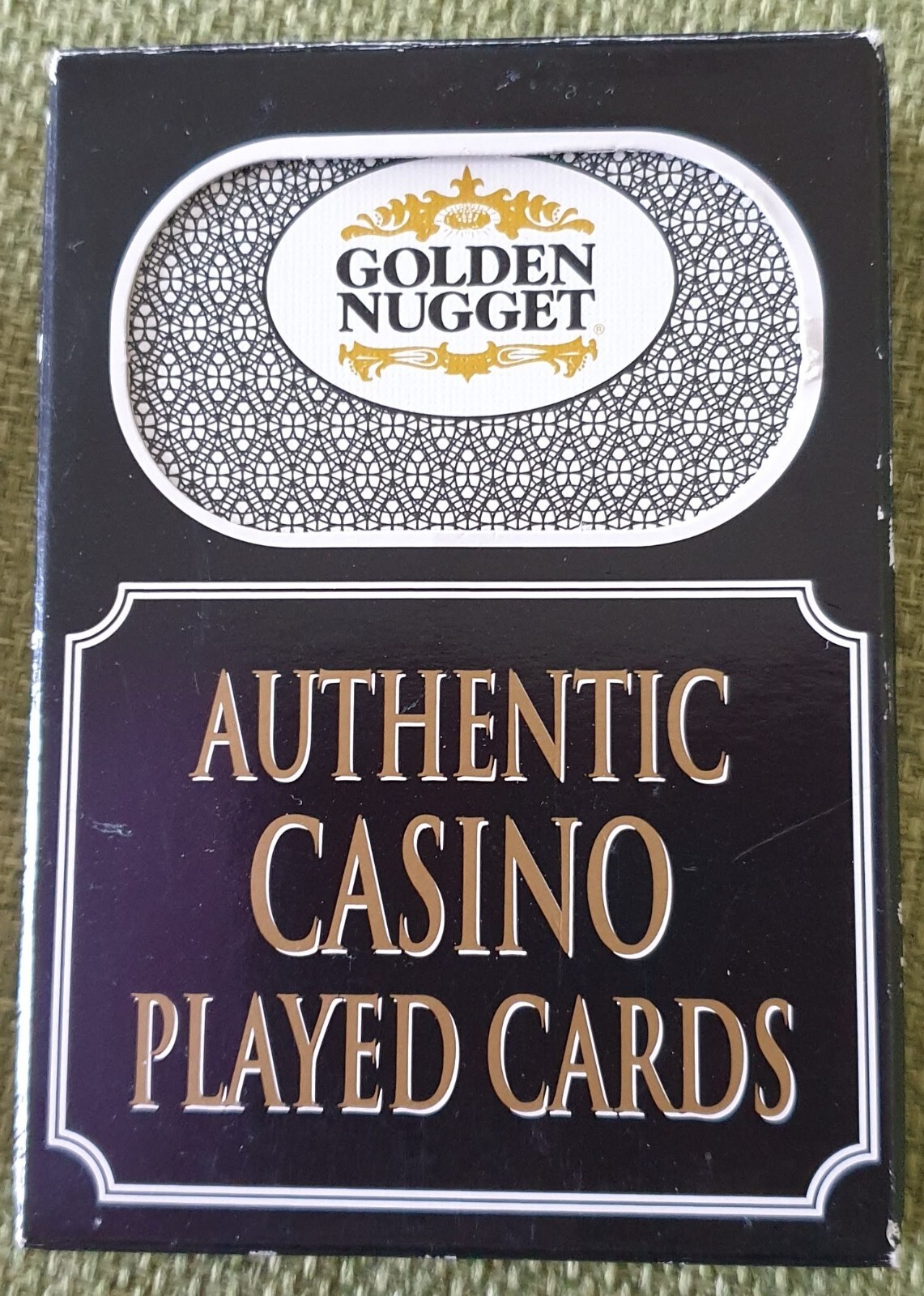 Golden Nugget Hotel & Casino Used Playing Cards Black Las Vegas eBay