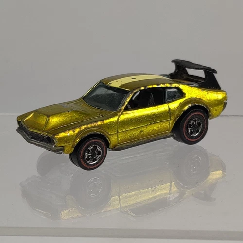 RARE Hot Wheels Redline 1969 US Yellow MIGHTY MAVERICK USA