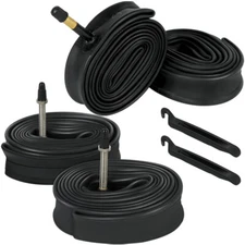 2PCS 700x23-25c 700x35-43c 700x28-32c Road Bike Inner Tubes with 2 Tire Levers