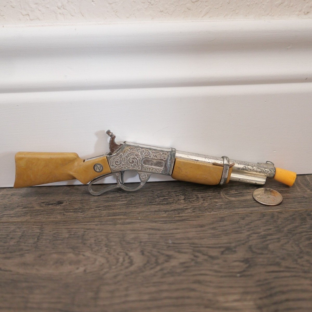 Vintage Nichols Spitfire Lever-Action Cap Gun EX from 1950s | eBay