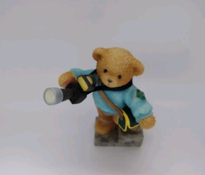 CHERISHED TEDDIES FIGURINE--LUKE--A PICTURE IS A MEMORY YOU CAN CHERISH FOREVER