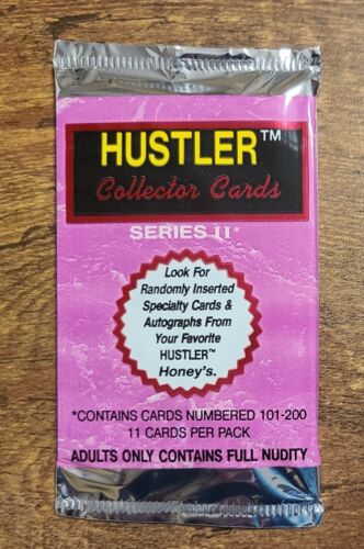 Hustler 1993 Collector Trading Cards Series II Factory Sealed Packs! - Picture 1 of 2