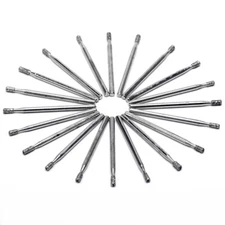 20Pcs Hollow Core Diamond Drill Bits 2.0mm Hole Saws set For Tile Stone Glass