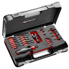 Facom ATPA4V.J23PB 23 Piece E-ProTwist 4V Power Assist Electric Screwdriver Set