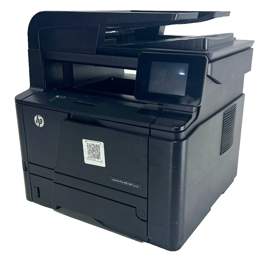 HP LaserJet Pro 400 MFP M425dn Printer Moderate Print Count w/ Power Cable (BG)