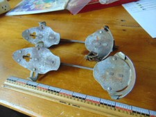 Vintage pair of Ice Skates- fasten on type- Union Hardware- Torrington, Conn.