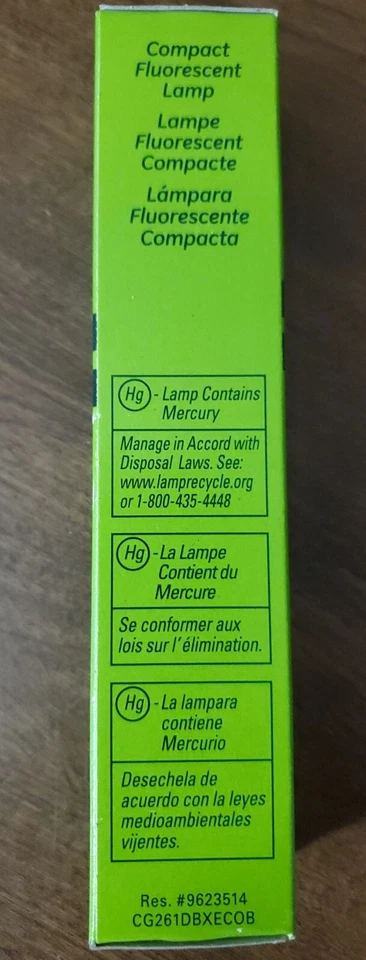 GE G24Q-3, 26 Watts 4 Pin Compact Fluorescent Lamp 3500K 97631 New! SEALED! 🔥 - Image 2 of 3