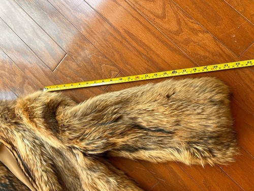 Tanuki Pelzmantel in voller Länge Damen Größe Med - Bild 11 von 21