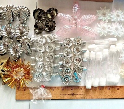 Vintage to New Christmas Tree Candle Holder & Light Reflectors Plus