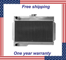 Aluminum Radiator Fit 1968-1975 Mgb 1969 Mg Mgb Gt 1972 Mg Mgb Base 1.8l Mt