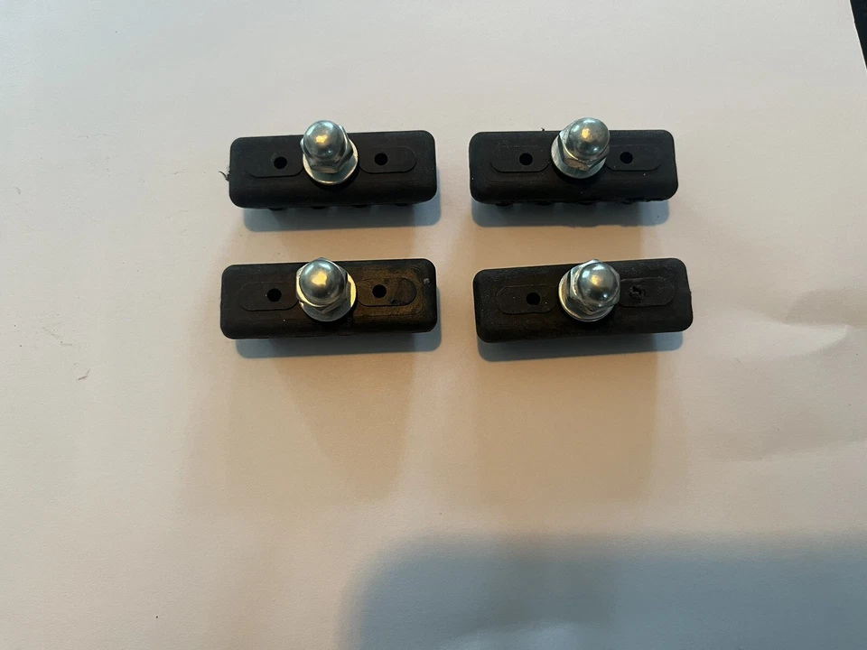 NEW BLACK OLDSCHOOL BMX BRAKE PADS (4 Included) FITS DIA COMPE MONGOOSE REDLINE - Image 2 of 3