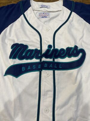 vintage Starter seattle Mariners size XL rare MLB blue /white