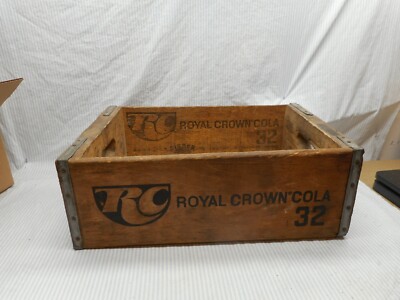  CROWN COLA 木製ボックス RC Royal Crown Cola Wood Crate – The Olde General Store