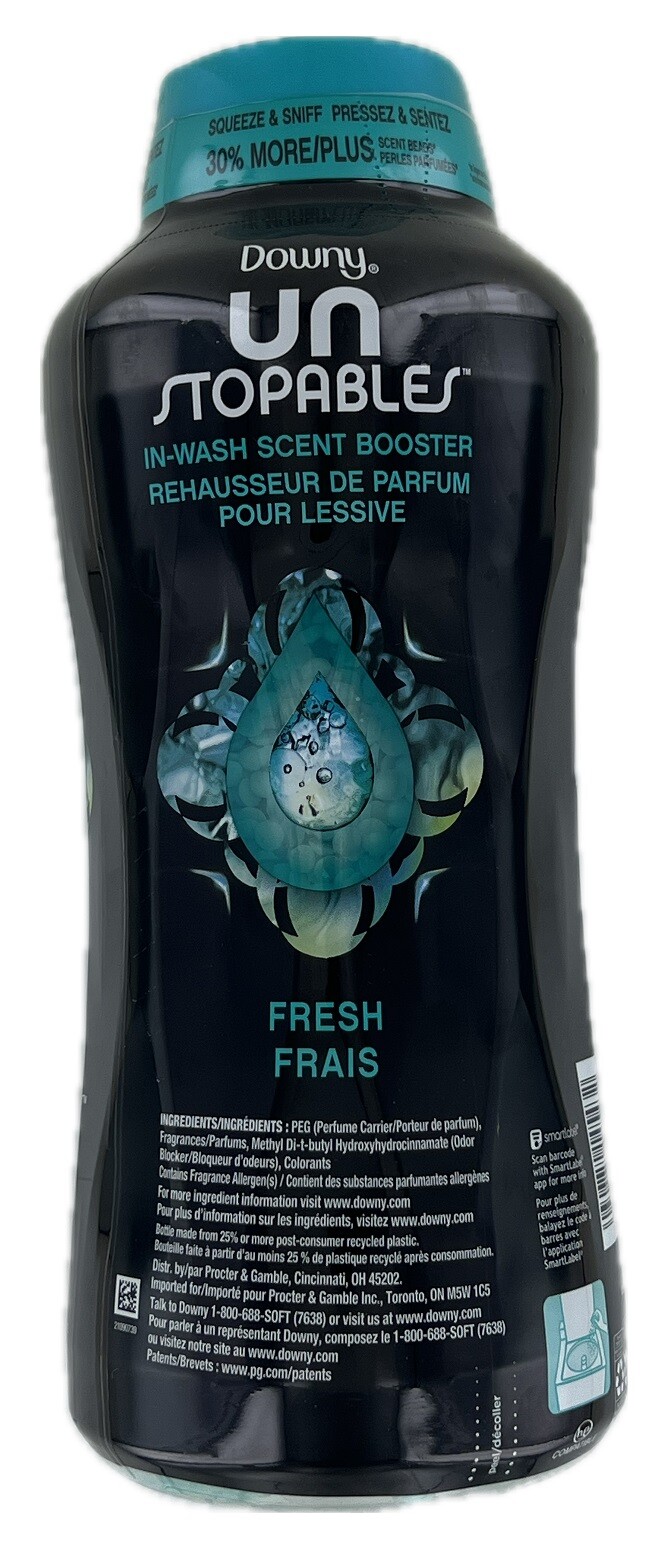 Downy Unstopables In-Wash Scent Booster Beads, Fresh (39.9 Ounce)