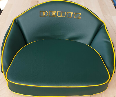DEUTZ 05 05er D-Serie Traktorkissen Sitzkissen Sitz Kissen Traktor Trecker Grün