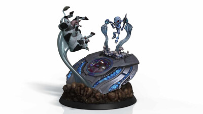 Destroy all Humans Crypto 'n' Cow Statue Figur 30 cm NEU & OVP