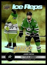 2023-24 Upper Deck MVP Ice Reps Gold Jamie Benn / Victor E. Green Dallas Stars