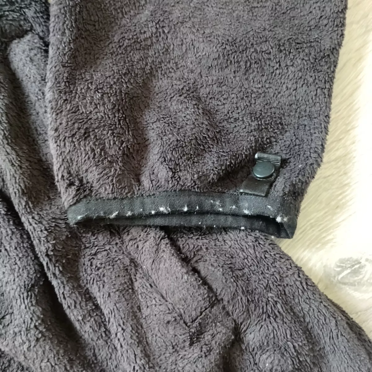 north-face fleece full zip long sleeve outdoor active jacket