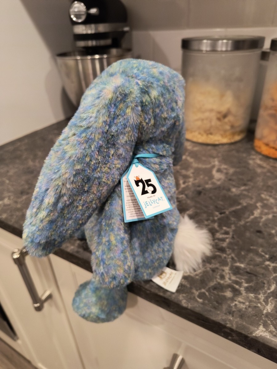 Jellycat BASHFUL LUXE BUNNY AZURE 12