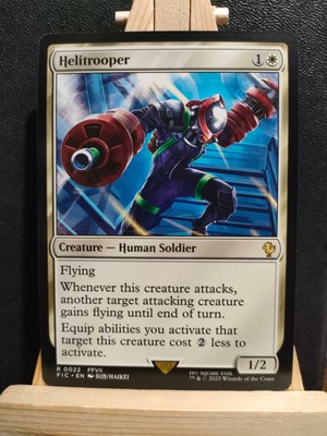 Helitrooper - Final Fantasy Commander - Rare - NM (siehe Bilder) MTG