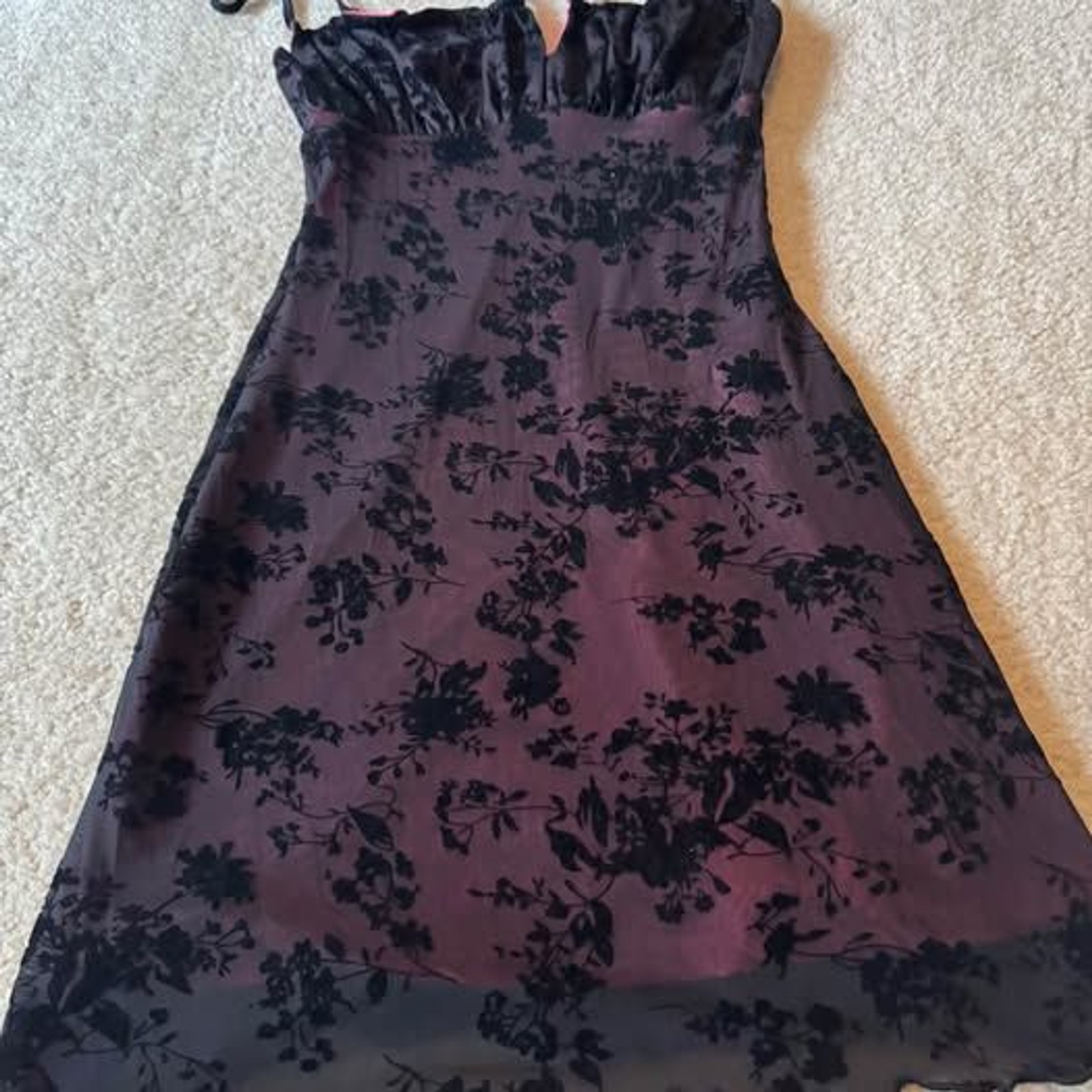 Women’s Black Lace Mini Dress Size Small