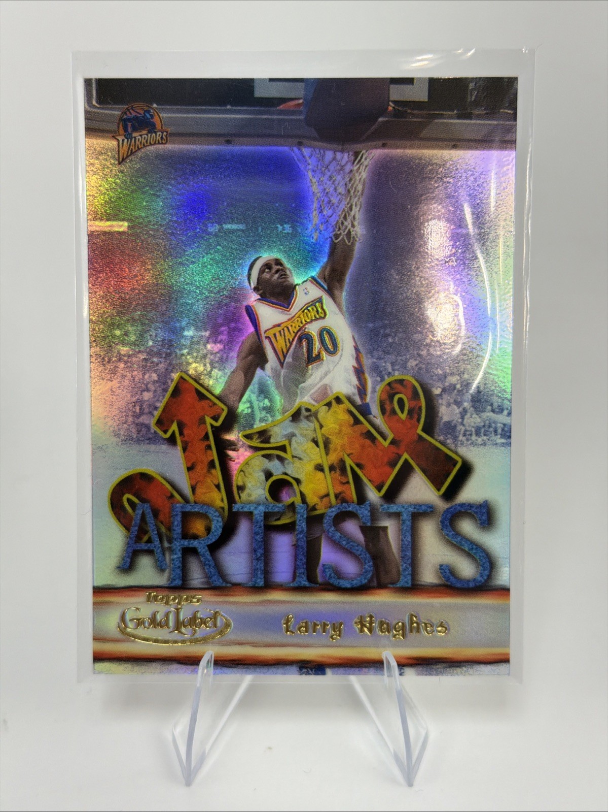 2000-01 Topps Gold Label - Jam Artists Larry Hughes #JA10