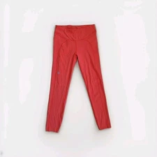 Janji 7/8 Pace Tight Leggings Size S Orange Groundwork Running Athletic Stretch