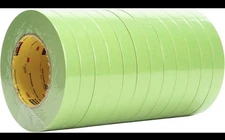 *12 CT* 3M Scotch 233+ Performance Green Masking Tape 18mm x 55mm Rolls (26334)
