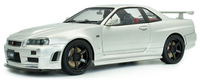 Nissan Skyline (R34) GT-R Z Tune 1999 Silver 1/18 - S1804312 Solido