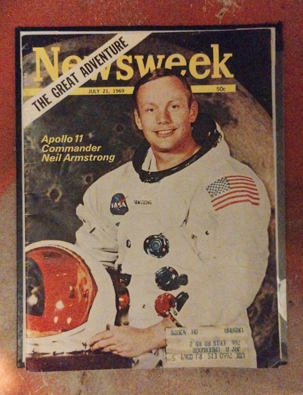 Vintage Newsweek Magazine • Apollo Commander Neil Armstrong NASA Astronaut -...