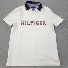Tommy Hilfiger Polo Mens Medium Custom Fit Logo Embroidery Shirt