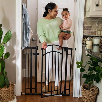 #ad The Doorway 48W Series Pet and Baby Gate Pressure or Hardware Mounted Auto Clos $183.30