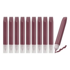 10 Pack Suncatcher Paint Pens, Wine Red Sun Catcher Paint Pens 10ML Each
