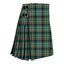 Scott Green Ancient Tartan Kilt Scottish Clan Highland Wedding Mens Traditional