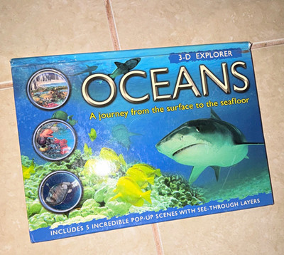 3-D Explorer Oceans Pop-Up Hardcover by Jen Green, illus. Mike Phillips