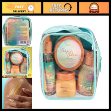 Tropic Glow Shower Gift Set - Exfoliating Sugar Scrub, Foaming Gel Wash Body B