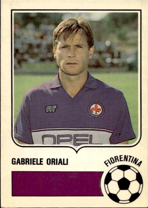 Figurina Forza Goal Perfetti 1985/86 # FIORENTINA/14 Gabriele Oriali Fiorentina