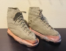 Vintage 1940’s J.J. Chabrat Mountaineering Over-Boots 