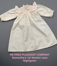 AMERICAN GIRL PC Tagged1986 China Samantha  s Nightgown ONLY-Retired
