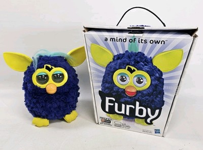 2012 Hasbro Blue/Yellow Furby, Original Box, Tested, Pre-Owned