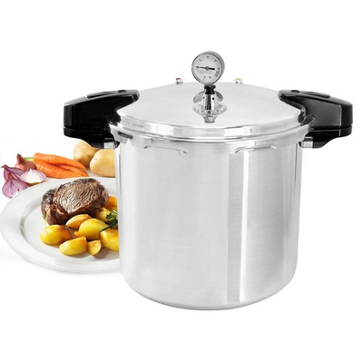 #ad #ad 24 Qt.Aluminum Stove Top Pressure Cooker 985122120M 985122120M 985122120M $154.08