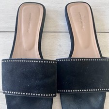 Banana Republic Ladies Suede Slides - Size 11
