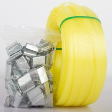 Poly Strap, Polypropylene Strapping, 320' Length, 1/2" Width, Yellow