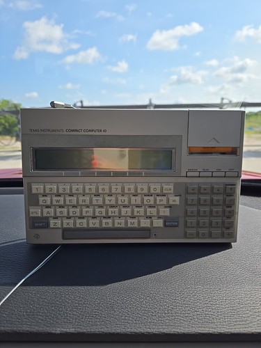 Vintage Texas Instruments Compact Computer 40 TI Rare | eBay