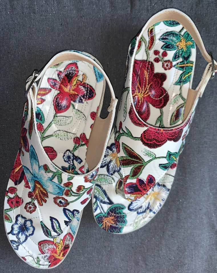 SHEIN Flip Flops Damen, Keilabsatz, mit Schnalle, - Bild 3 von 4